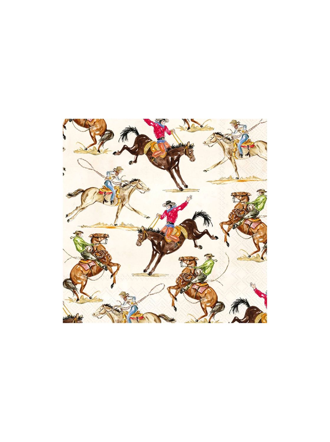Trail Blazer Cowboy Beverage Napkins