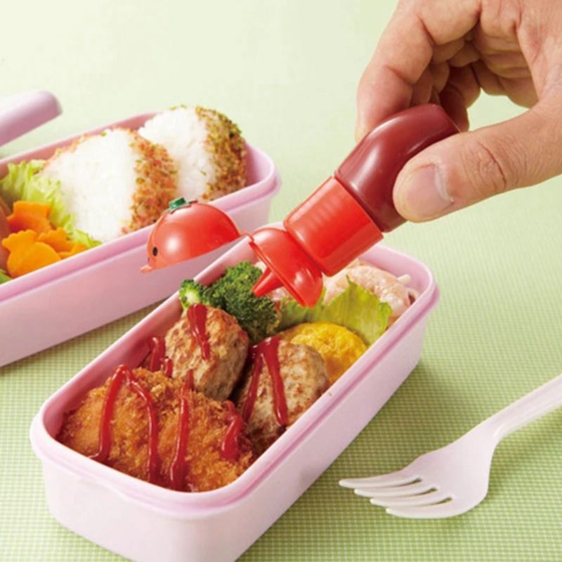 Torune Mayo And Ketchup Sauce Bottles Set