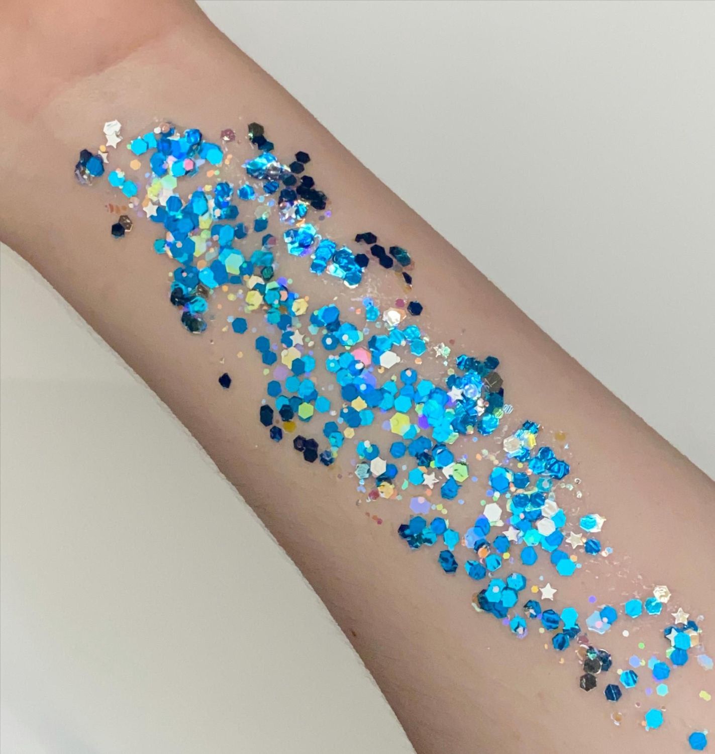 Midnight Blue Pixie Paint Body Glitter