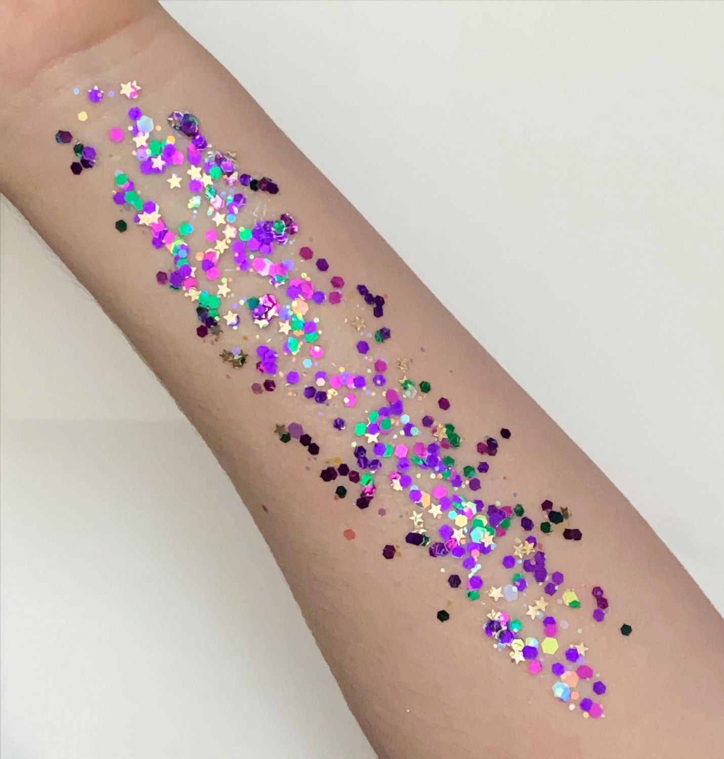 Mardi Gras Pixie Paint Body Glitter