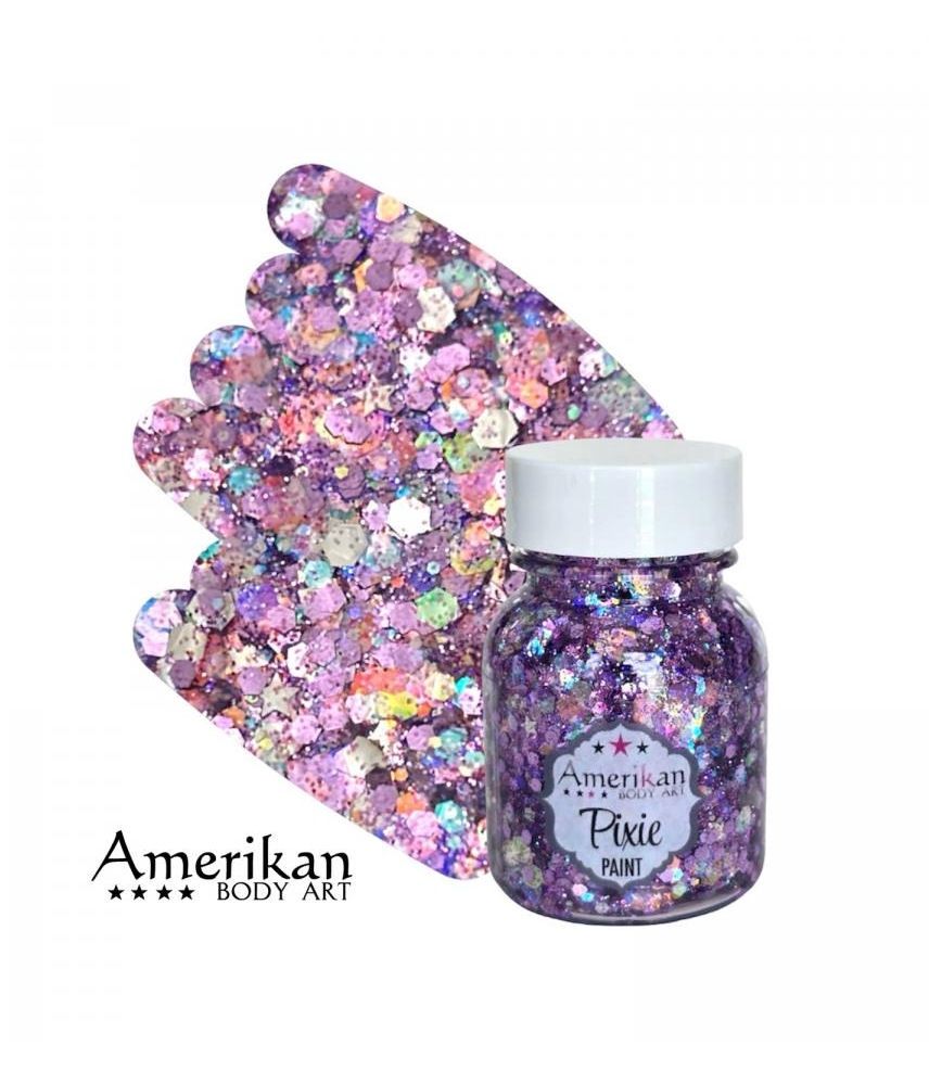 Purple Rain Pixie Paint Body Glitter
