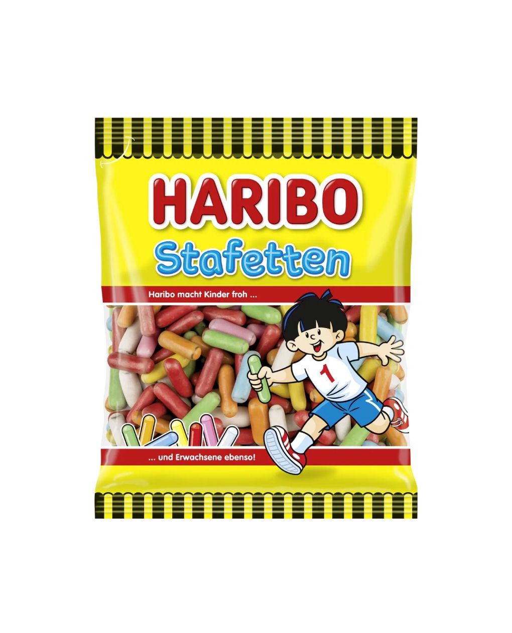 Haribo Stafetten Licorice Hard Candy Shell