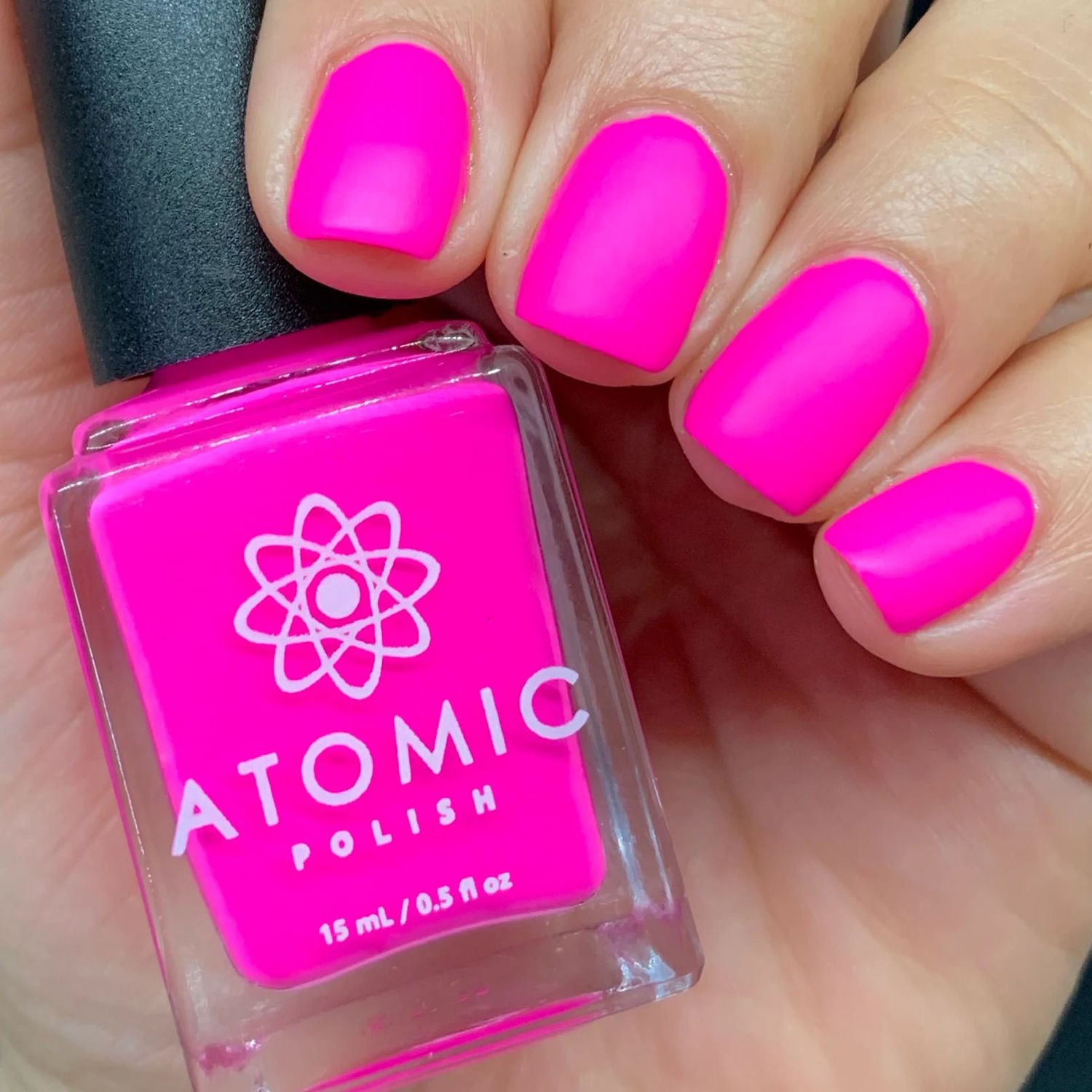 Neon Pink Nail Polish