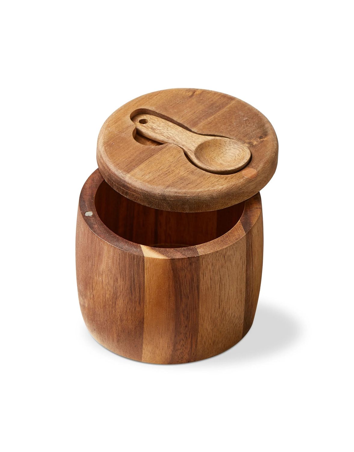 Acacia Wood Salt Cellar