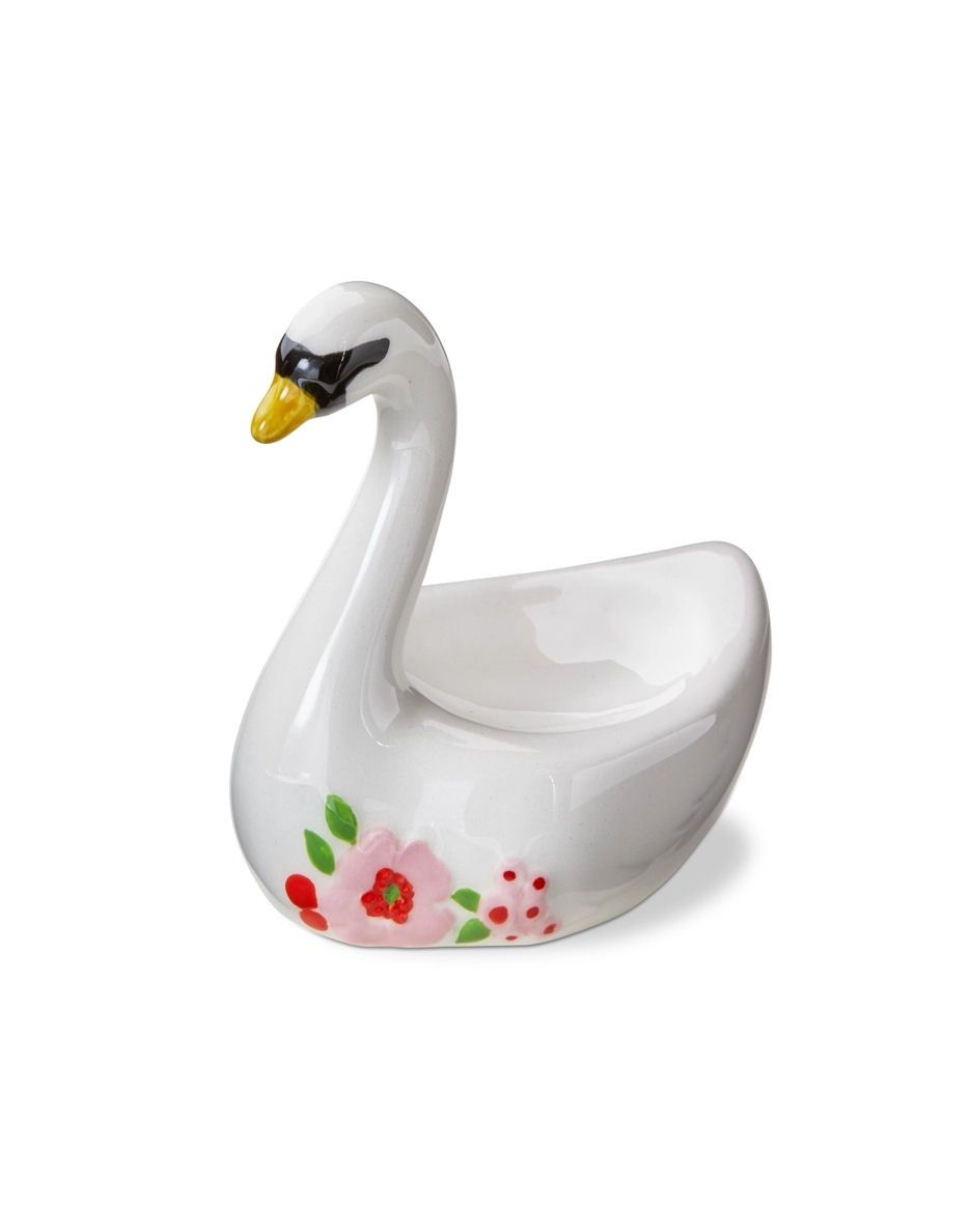 Swan Floral Ring Holder