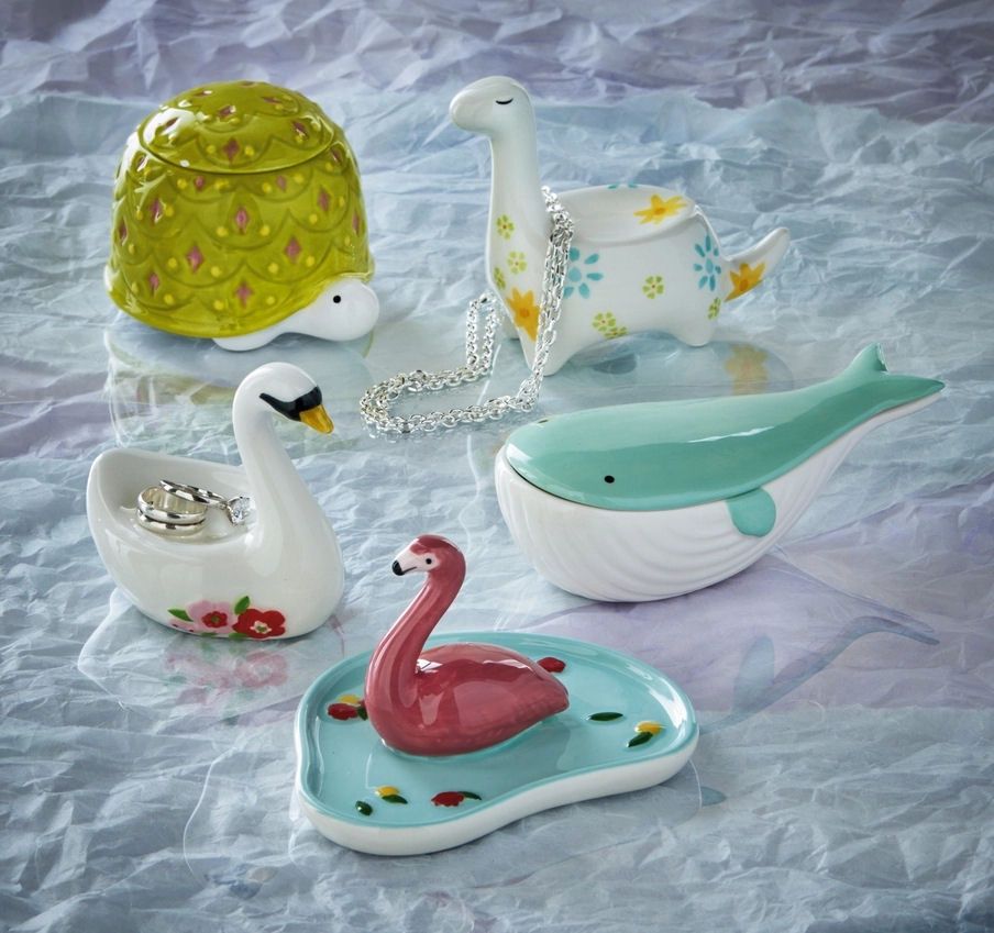 Swan Floral Ring Holder