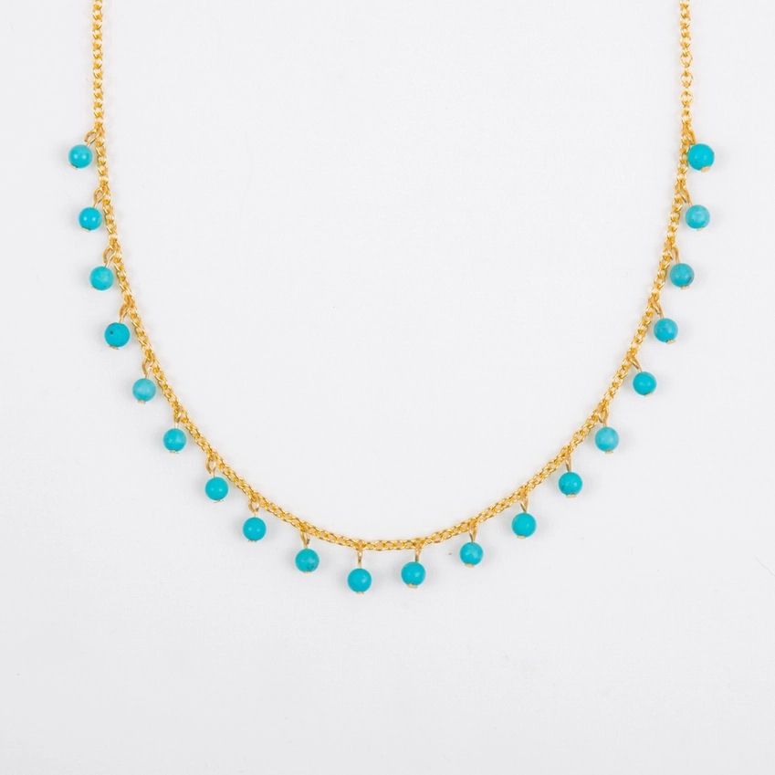 Turquoise Dangle Necklace