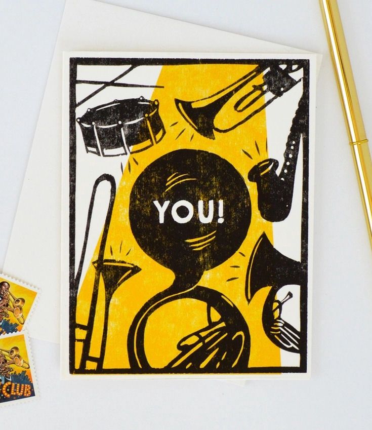 Brass Band For You Card