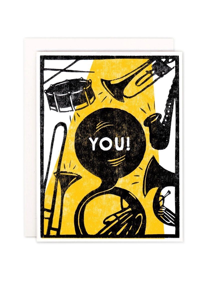 Brass Band For You Card