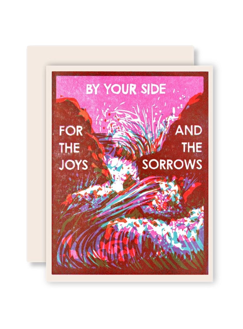 By Your Side Waves Card