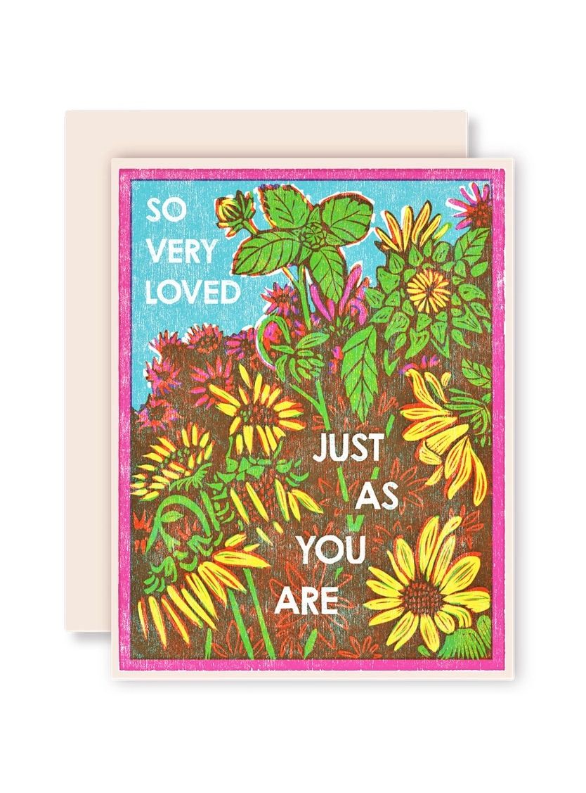 So Very Loved Just As You Are Card