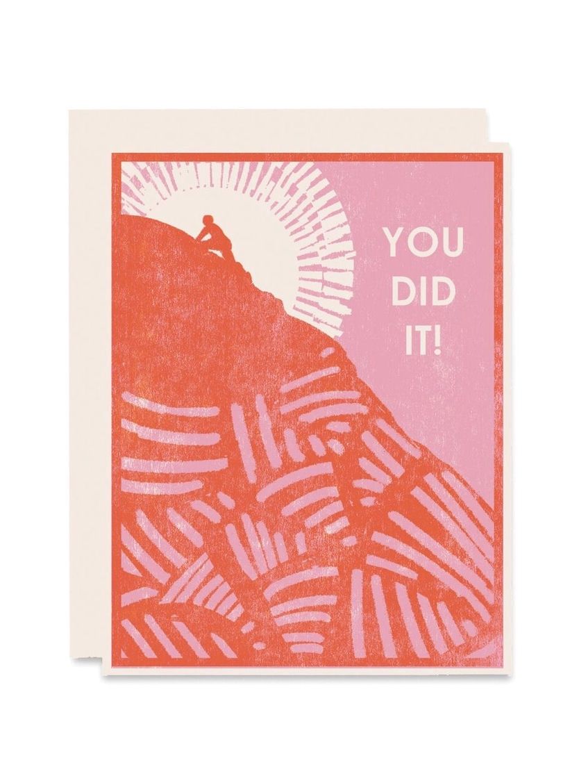 You Did It Card