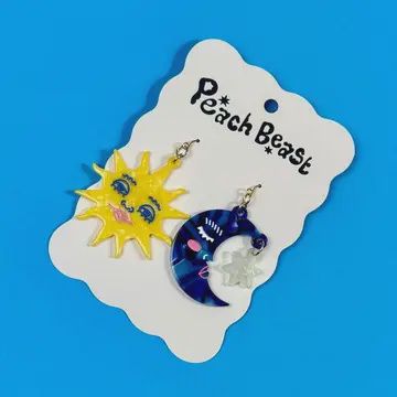 Astro Sun And Moon Earrings