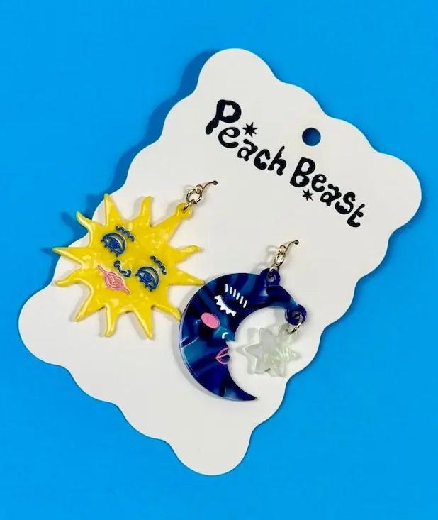 Astro Sun And Moon Earrings