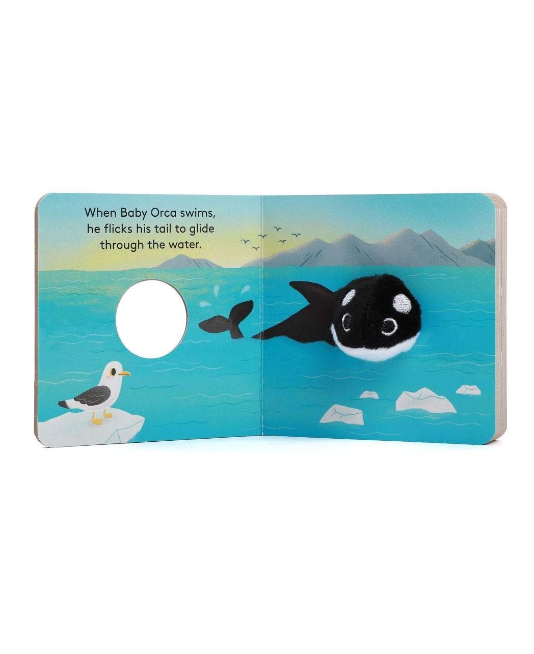 Baby Orca Finger Puppet Board Book