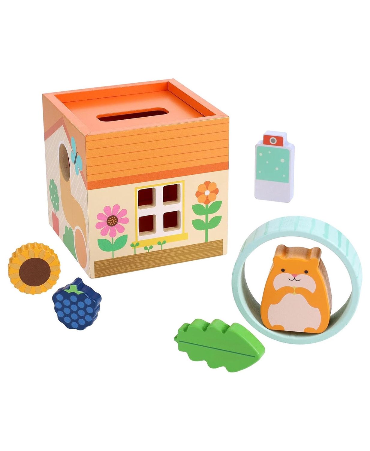 Petit Pals Hugo Hamster Wood Toy