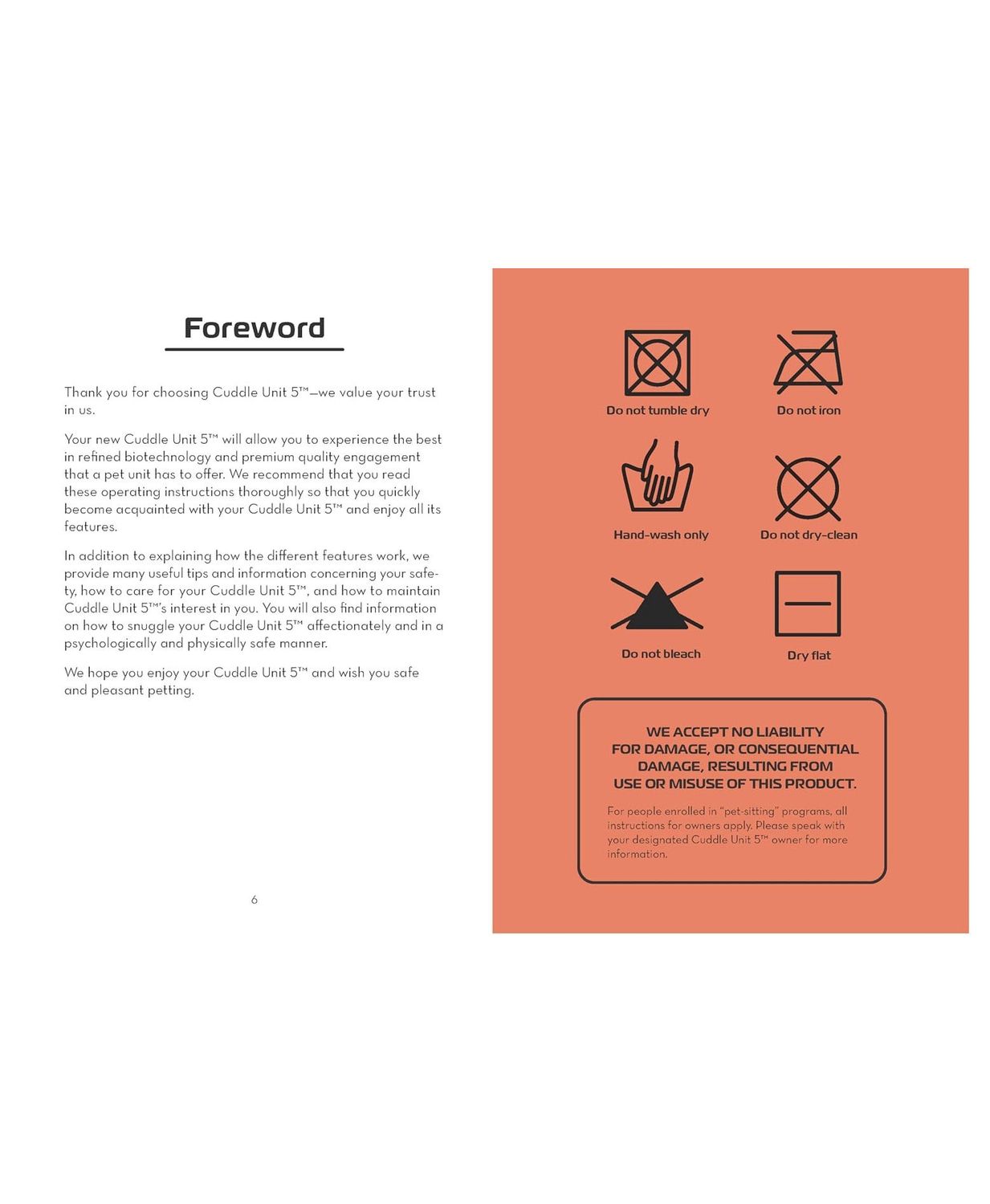 The Cat Operator’s Manual Paperback Book