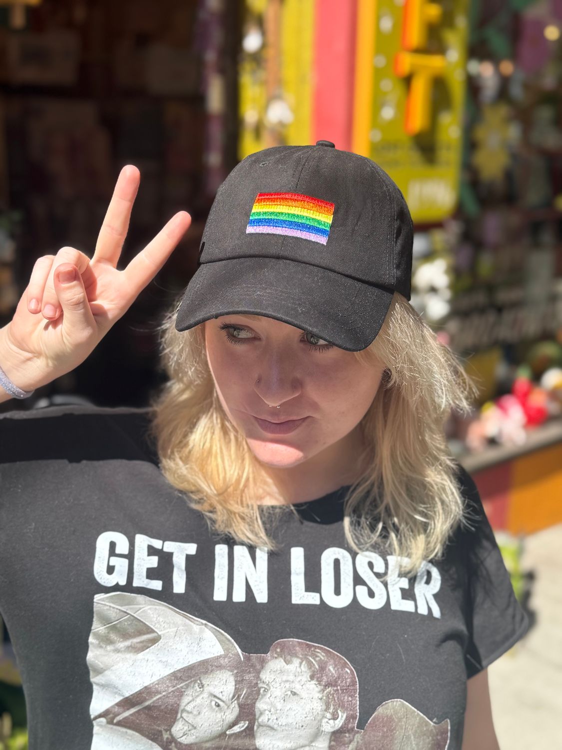 Rainbow Flag Baseball Hat