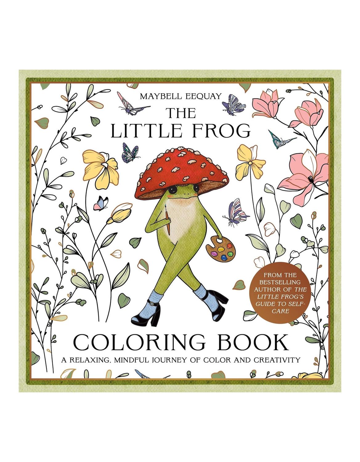 The Little Frog Coloring Paperback Book