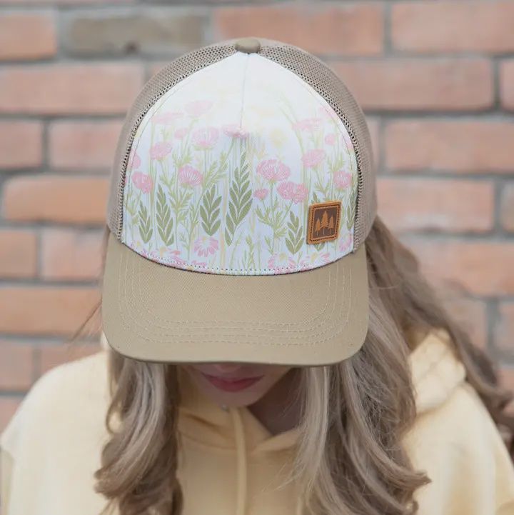 Sage Green Wild Field Trucker Hat