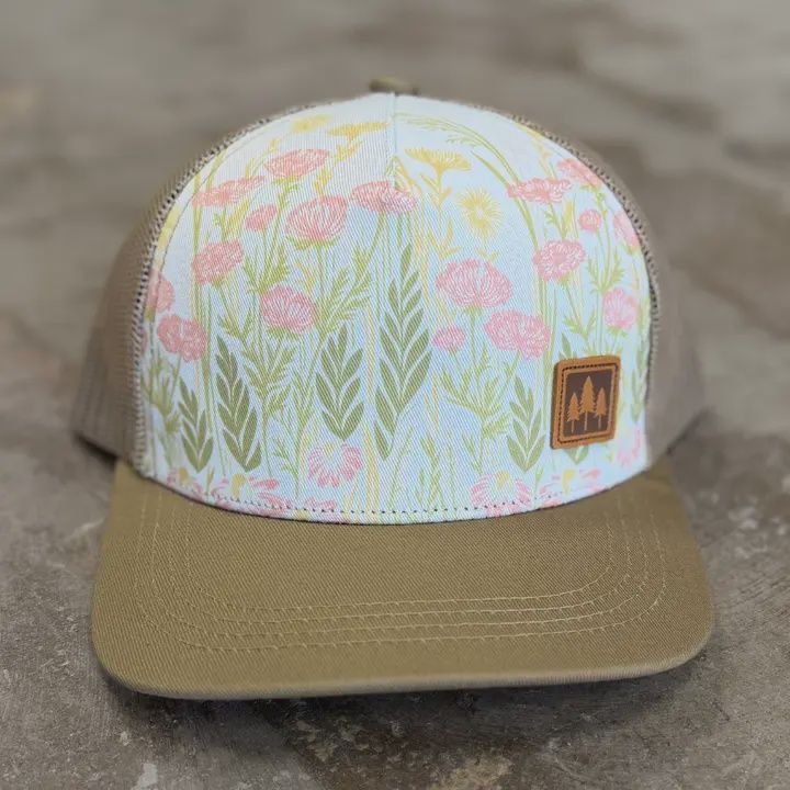 Sage Green Wild Field Trucker Hat