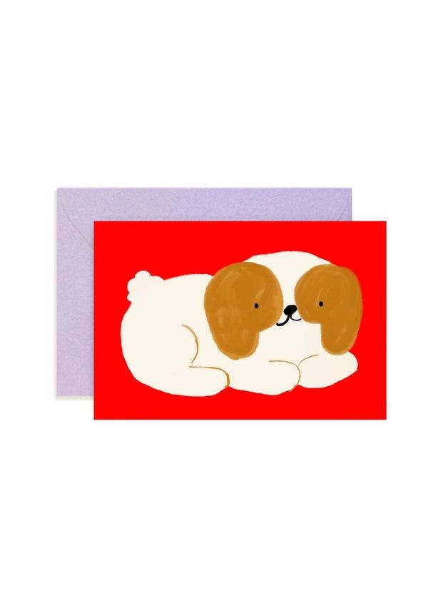 Little Puppy Mini Note Card
