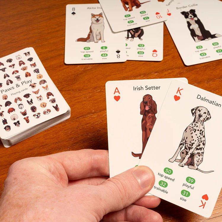 Paws And Play Playing Cards
