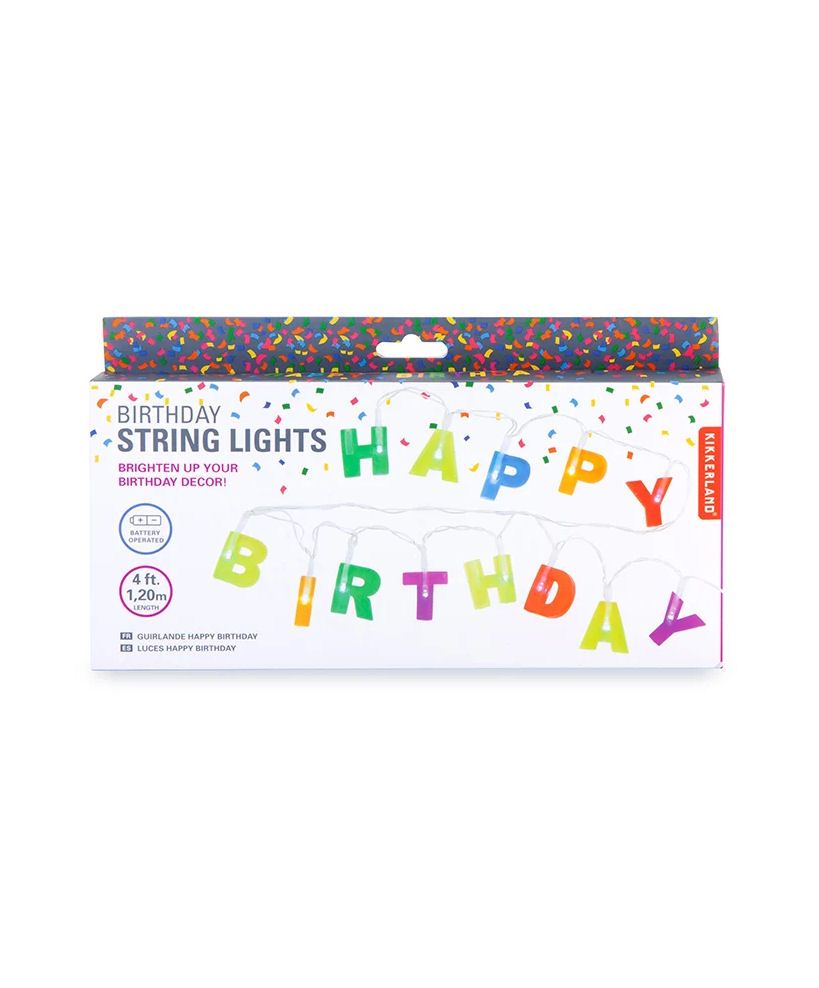 Happy Birthday String Lights