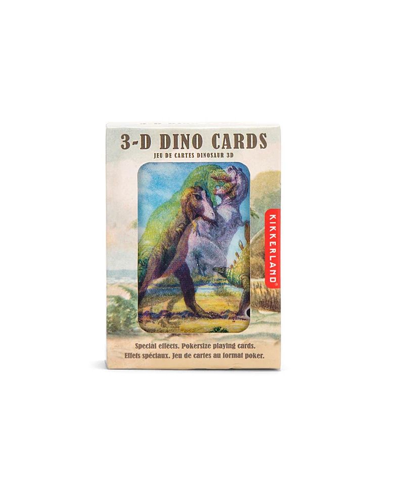 3D Dino Playing Cards