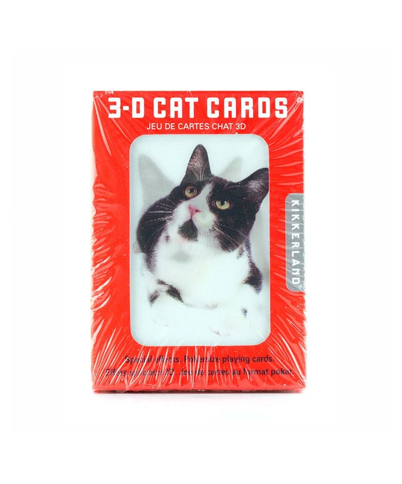 3D Cat Playing Cards