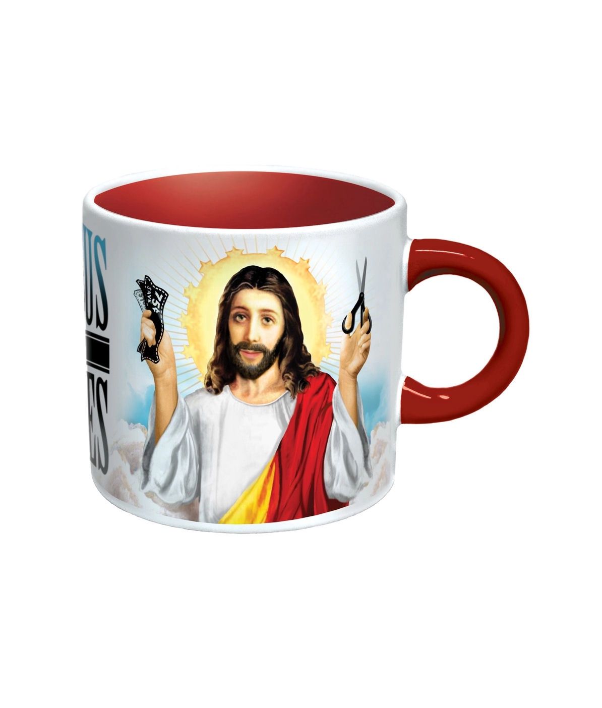 Jesus Shaves Color Changing Mug