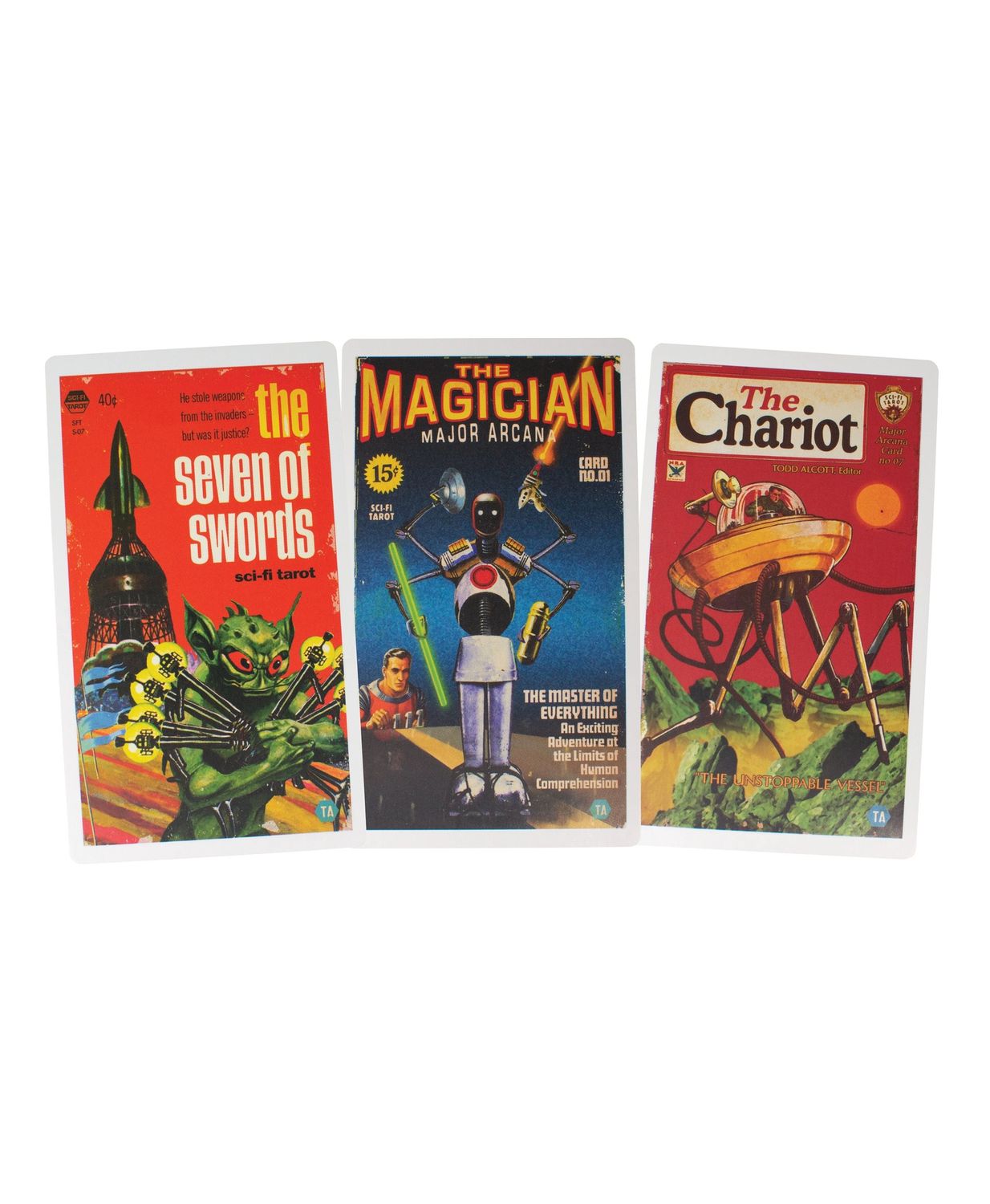 Todd Alcott's Sci-Fi Tarot Card Deck