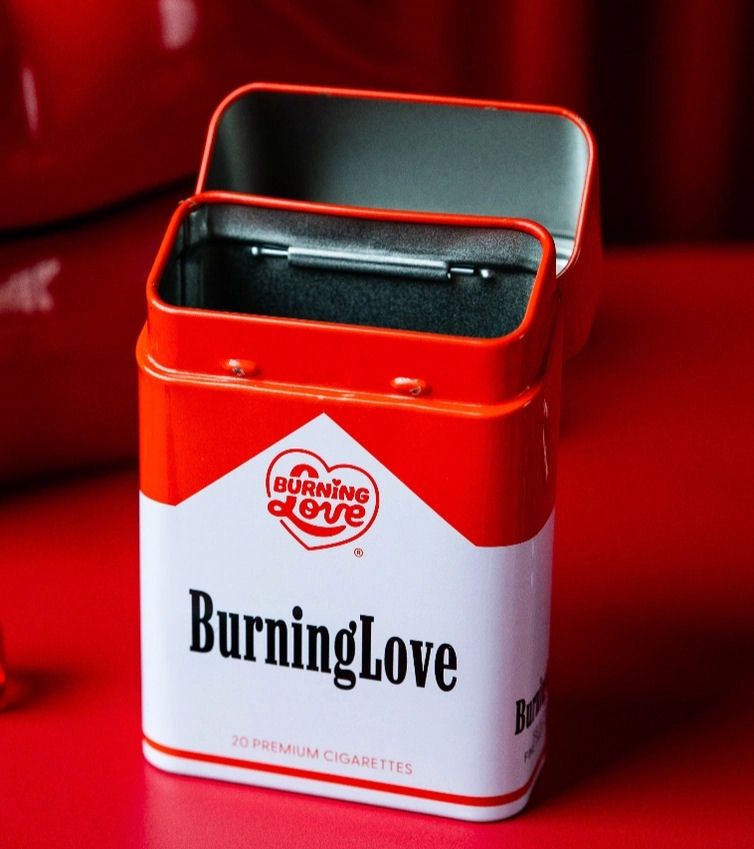 Burning Love Tin Case