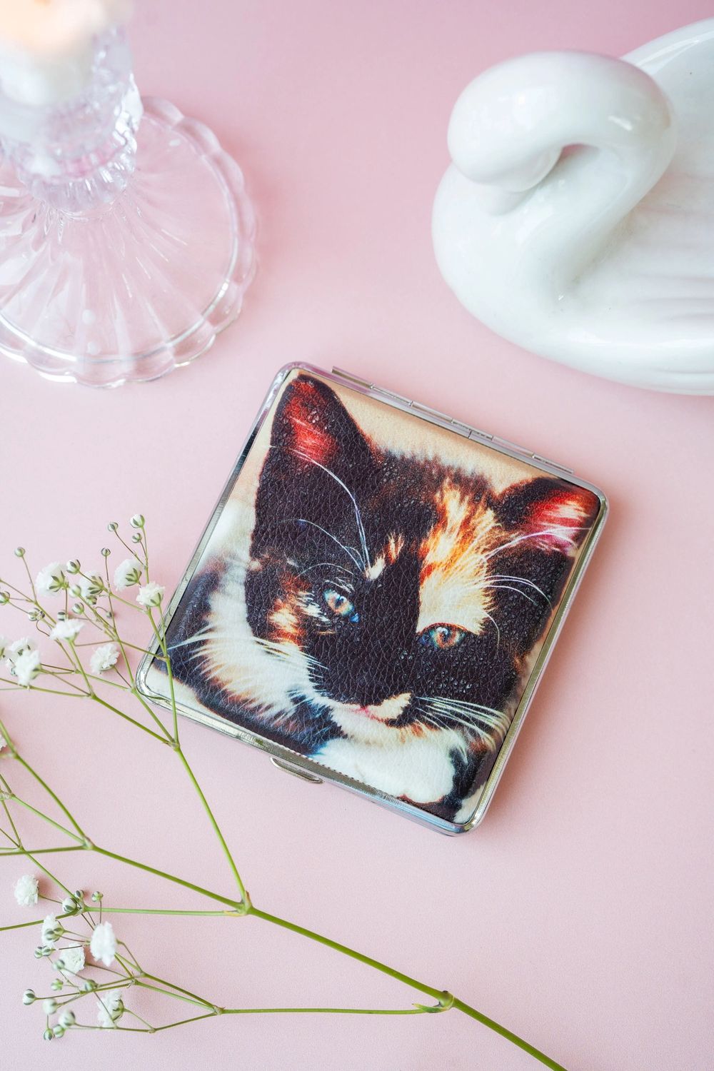 Calico Kitty Cigarette Case