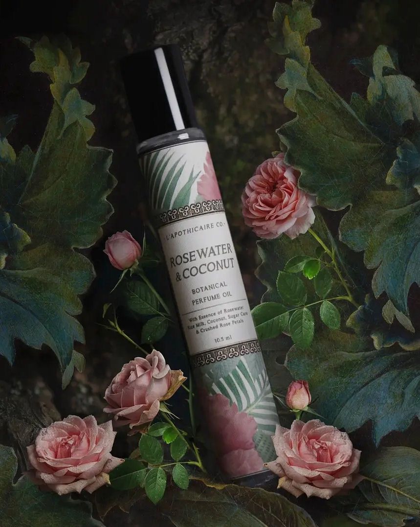 Botanica Rosewater And Coconut Perfume Oil Roller