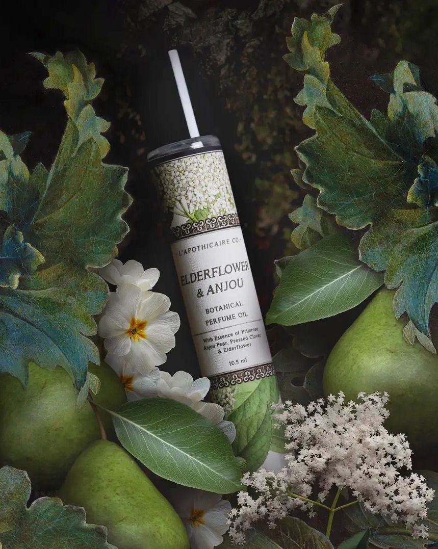 Botanica Elderflower And Anjou Perfume Oil Roller