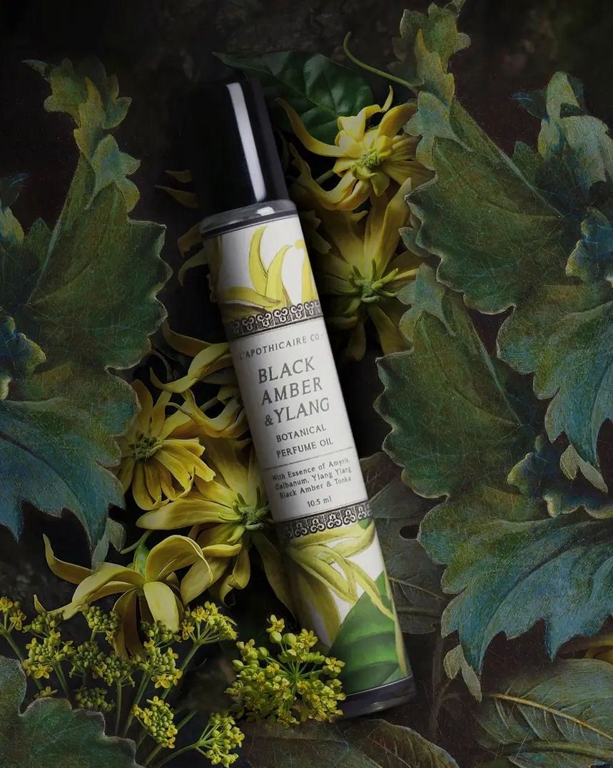 Botanica Black Amber And Ylang Perfume Oil Roller