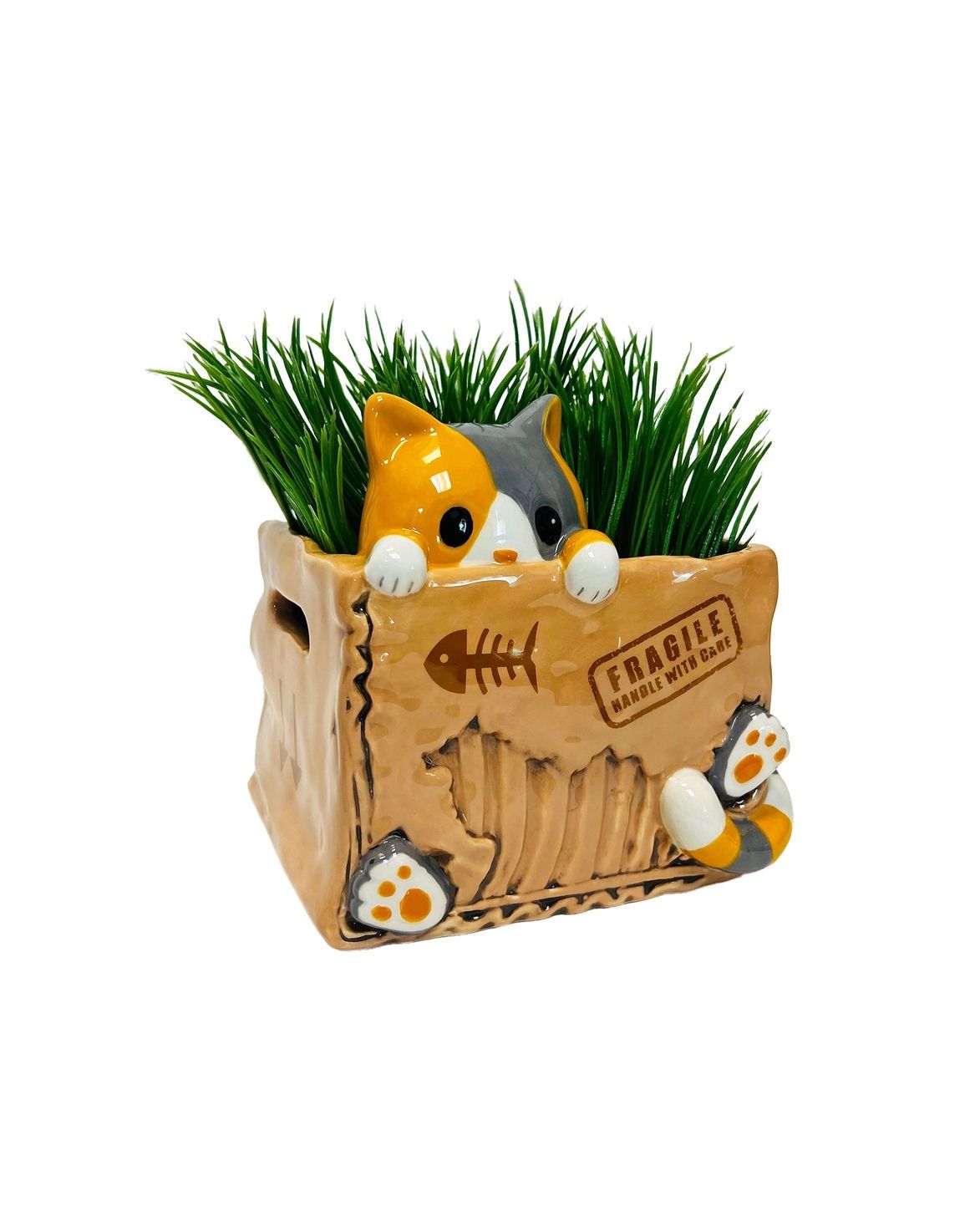Cat In The Box Planter