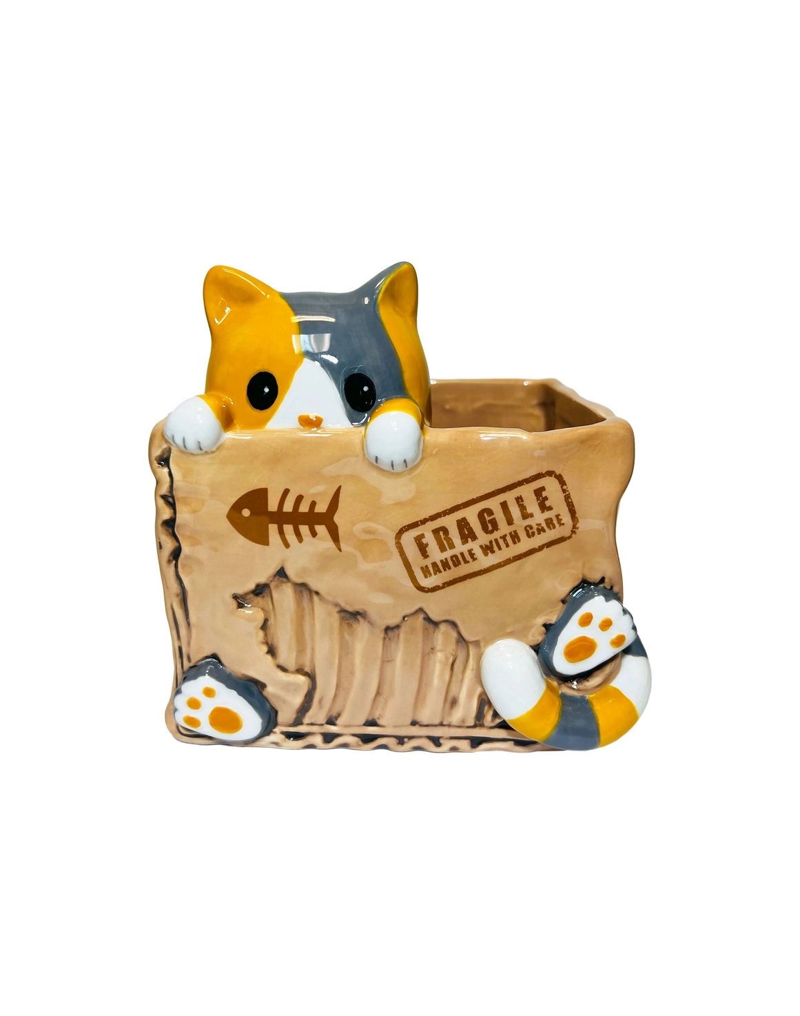 Cat In The Box Planter