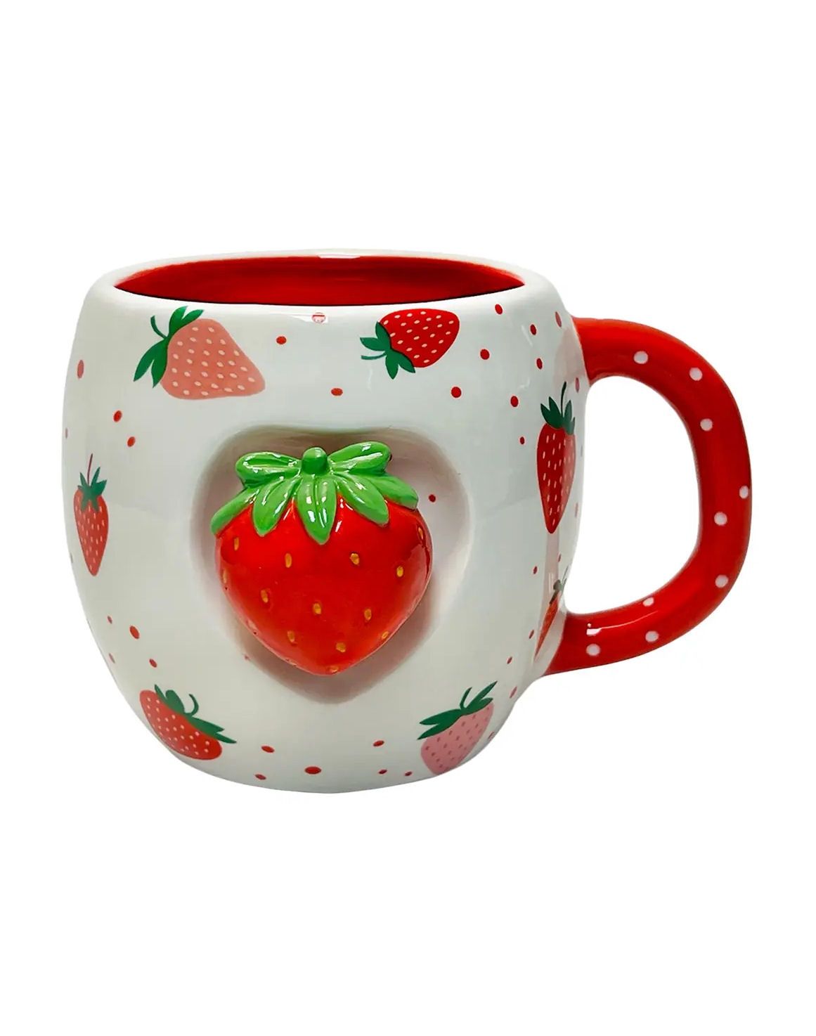 Strawberry Bobble Mug