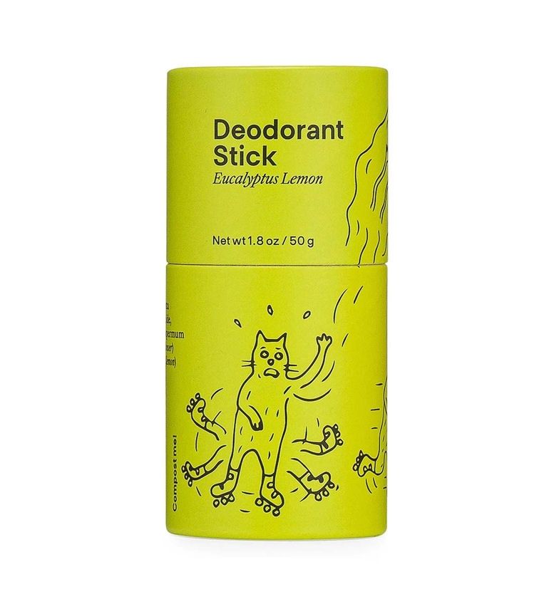 Eucalyptus Lemon Baking Soda Free Deodorant Stick