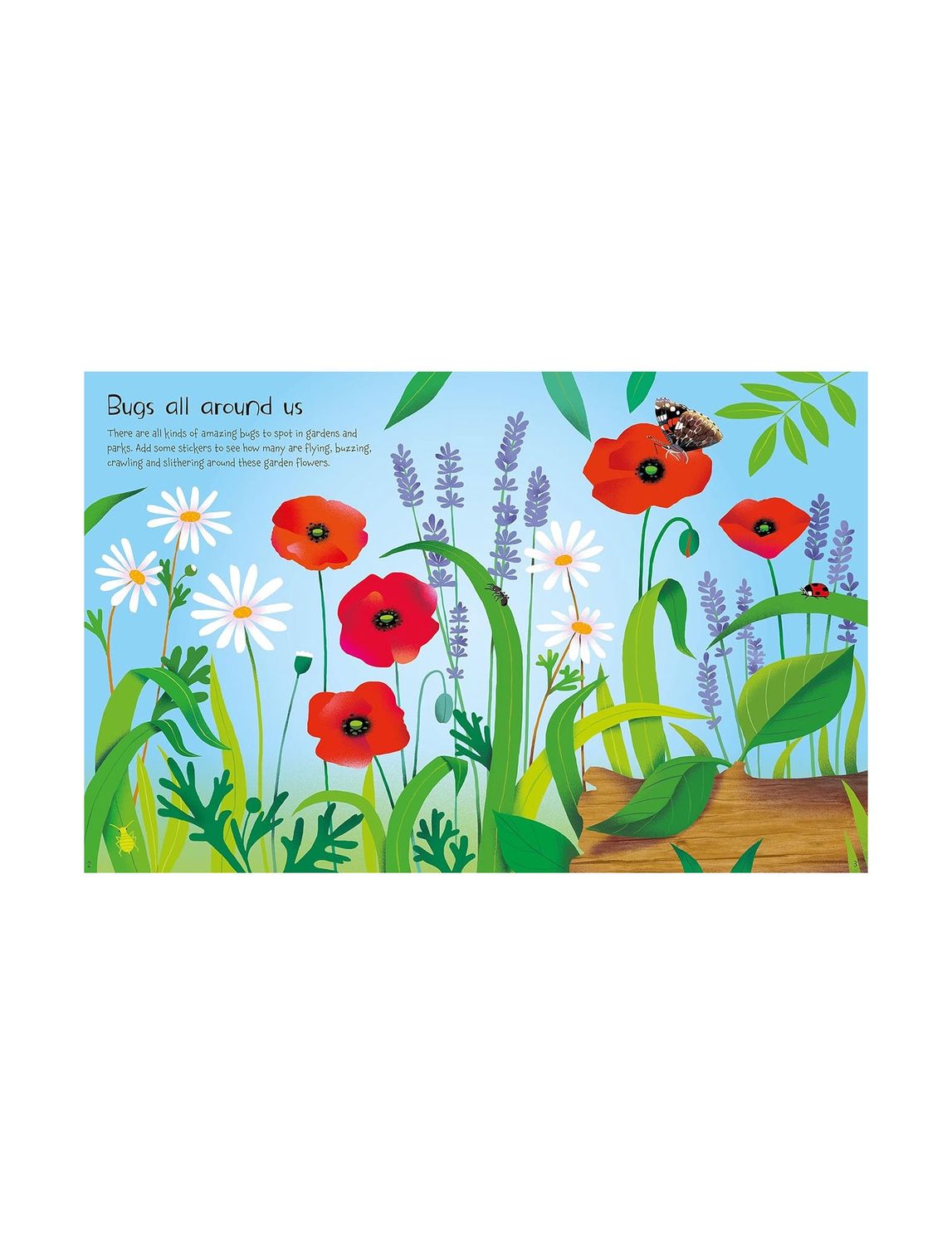 Bugs First Sticker Paperback Book