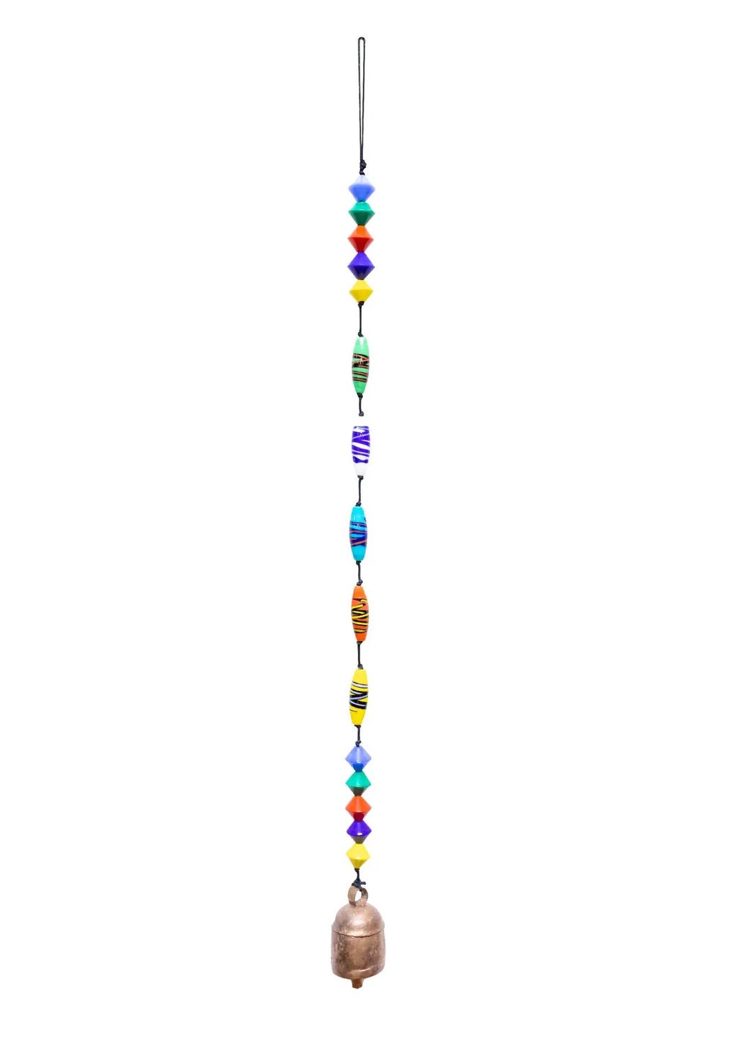 Dream In Colors Strand Of Beads And Bell