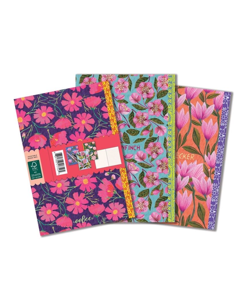 Birds Little Notebook Set