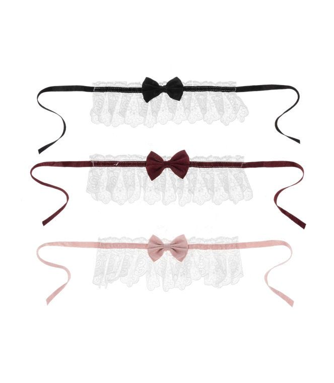 Fancy Lace Pet Necklace Collar