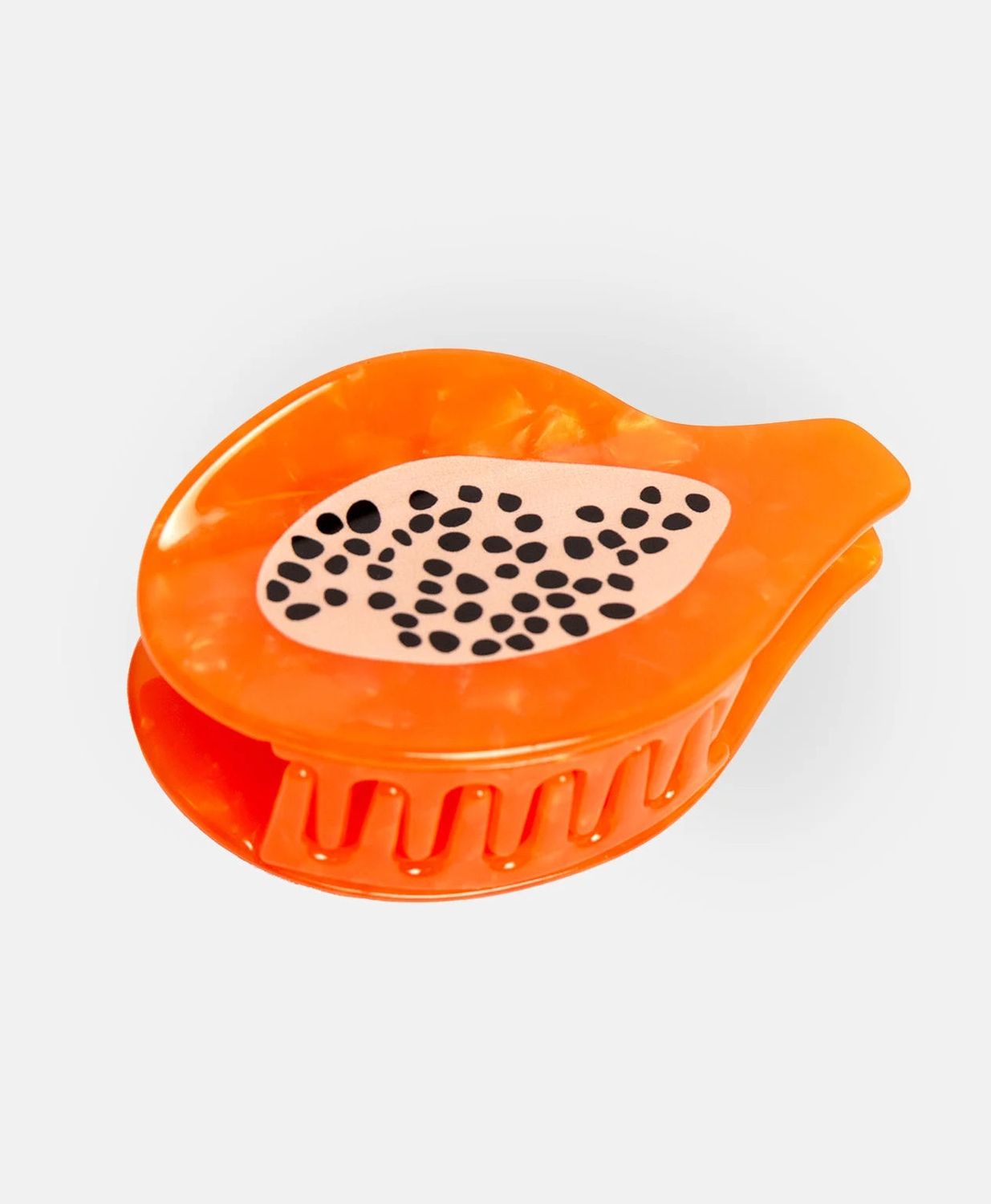 Papaya Hair Claw Clip