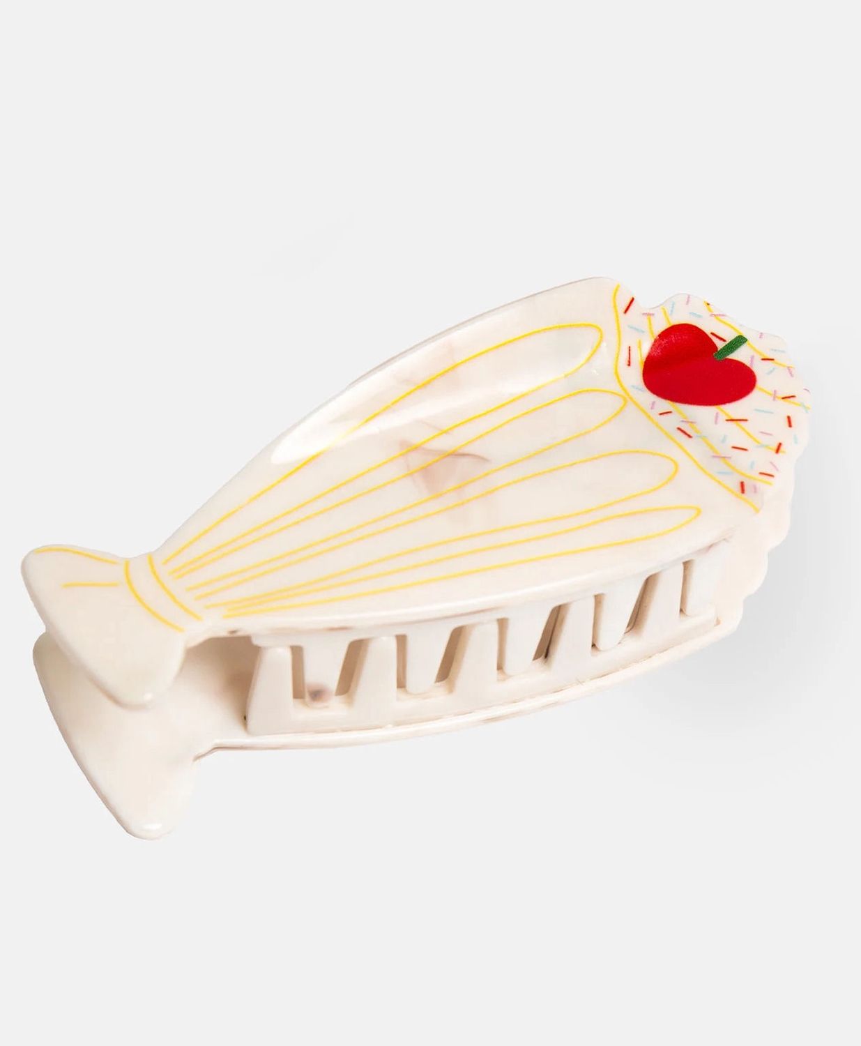 Milkshake Hair Claw Clip