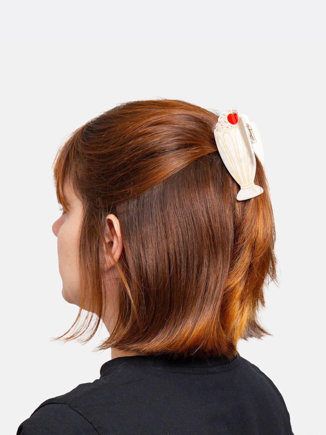 Milkshake Hair Claw Clip