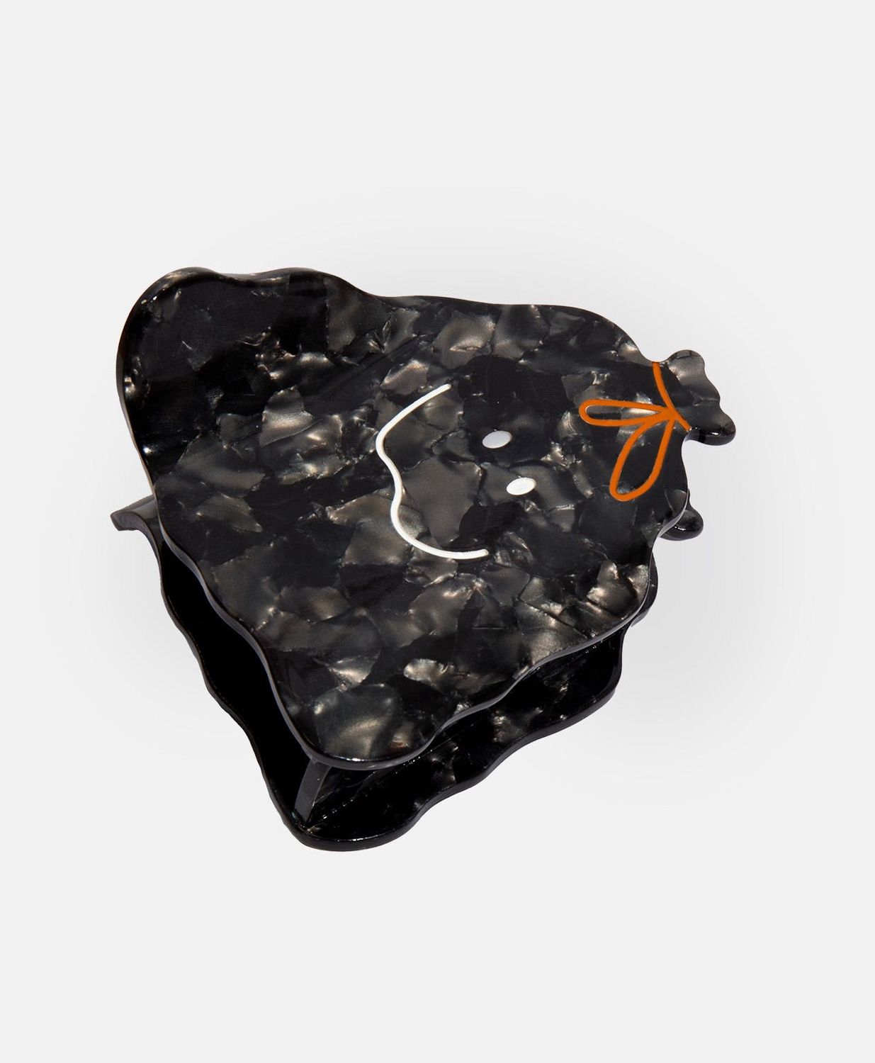 Trash Bag Hair Claw Clip