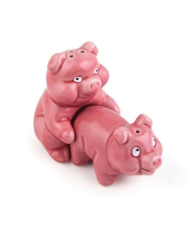 Naughty Pigs Salt And Pepper Shaker Set